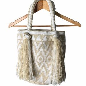 Handmade Boho Wayuu Woven Bag